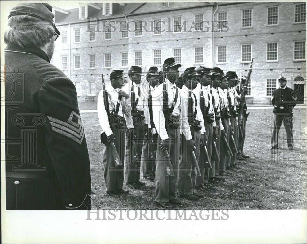 1980 Press Photo FORT WAYNE MILITARY MUSEUM. - Historic Images