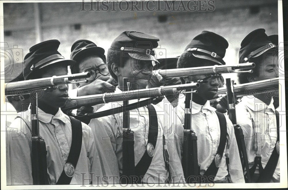 1980 Press Photo Fort Wayne Military Museum - Historic Images