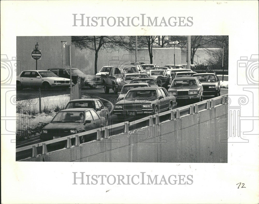 1987 Press Photo Abbett ramp Brenda Redhead - Historic Images