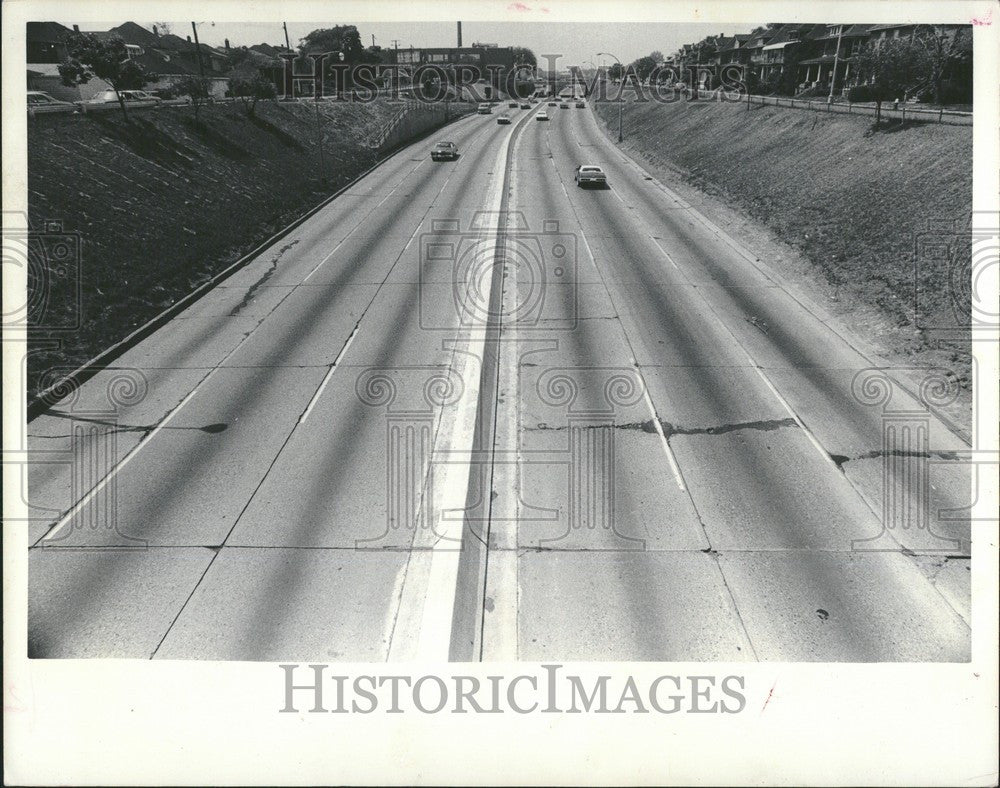 1979 Press Photo Davison Freeway - Historic Images