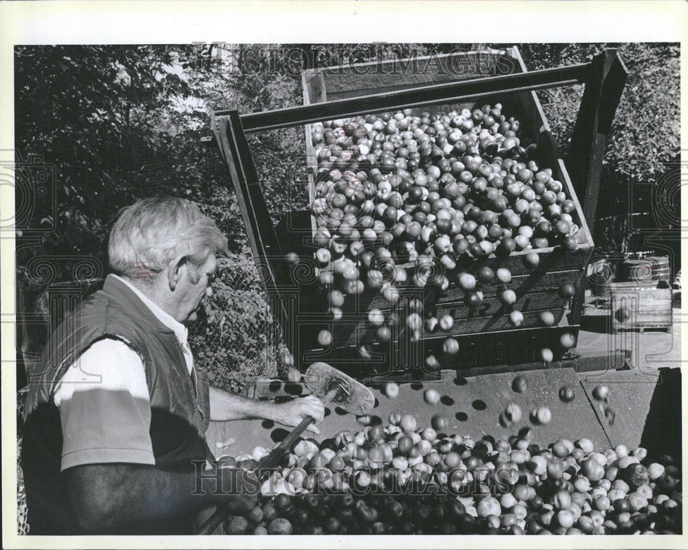 1979 Press Photo Franklin Cider Mill - Historic Images