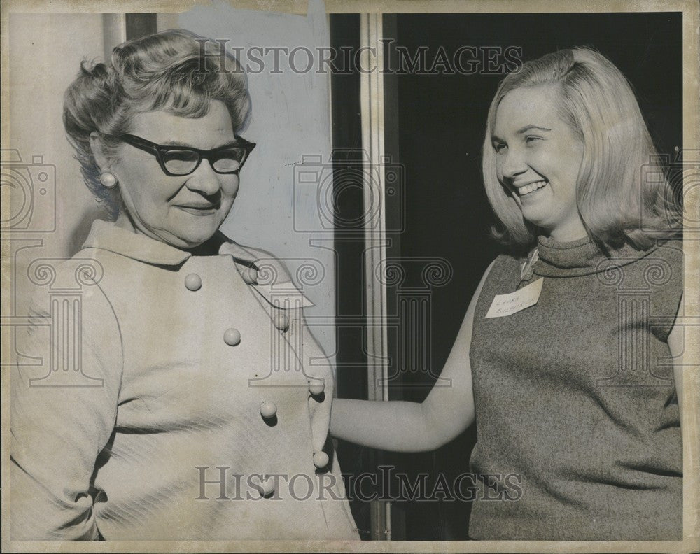 1967 Press Photo Laurena Pringle Metropolitan Award - Historic Images