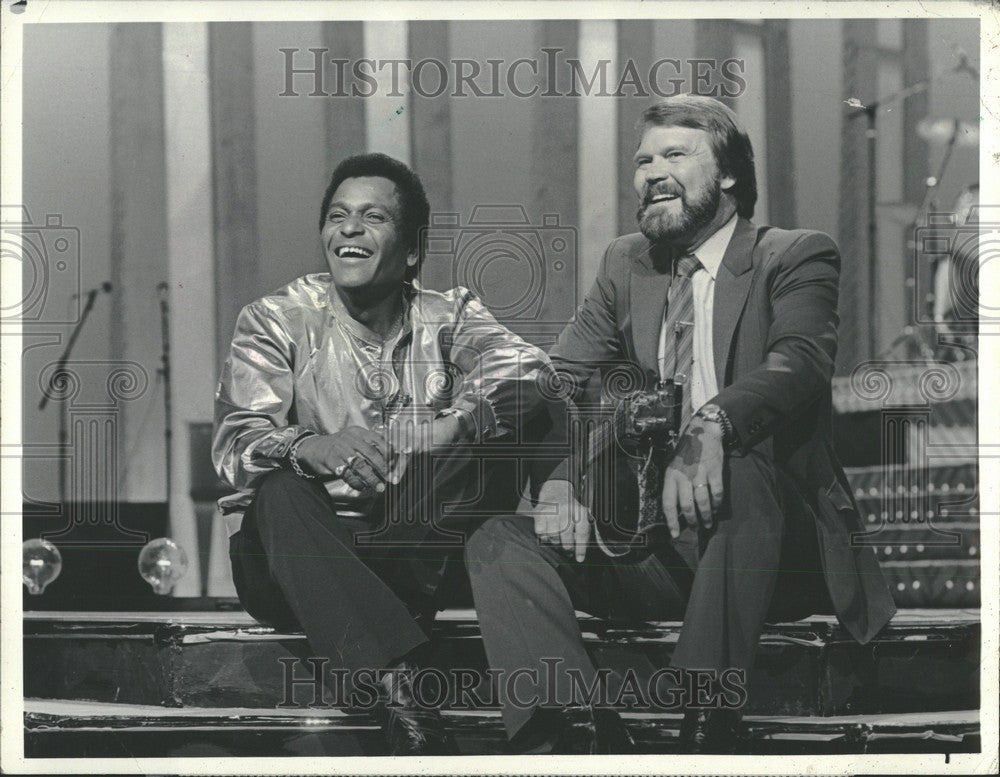 1985 Press Photo charley pride music singer american - Historic Images