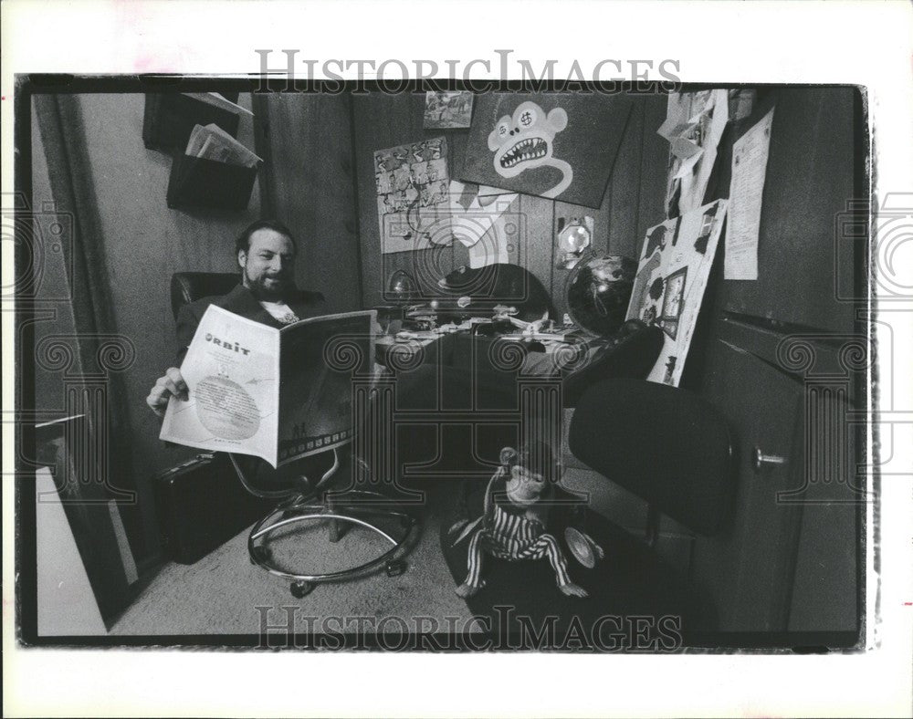 1991 Press Photo jerry peterson director - Historic Images