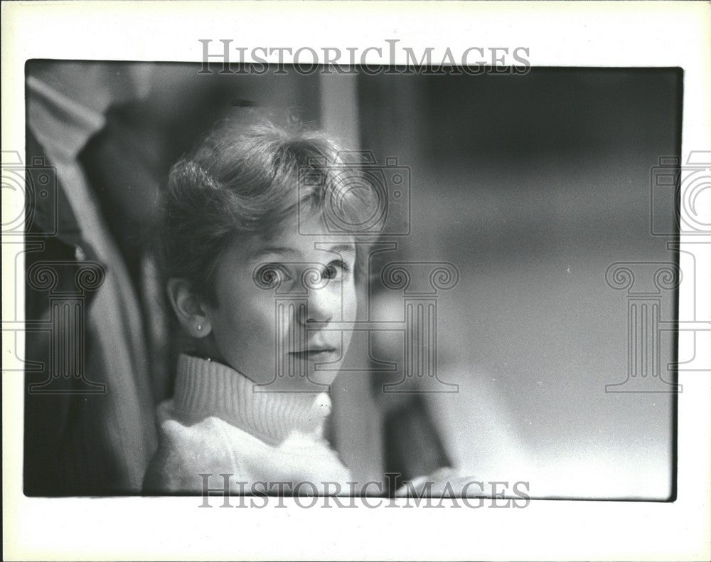 1985 Press Photo Inggrid Petterson ice skater - Historic Images