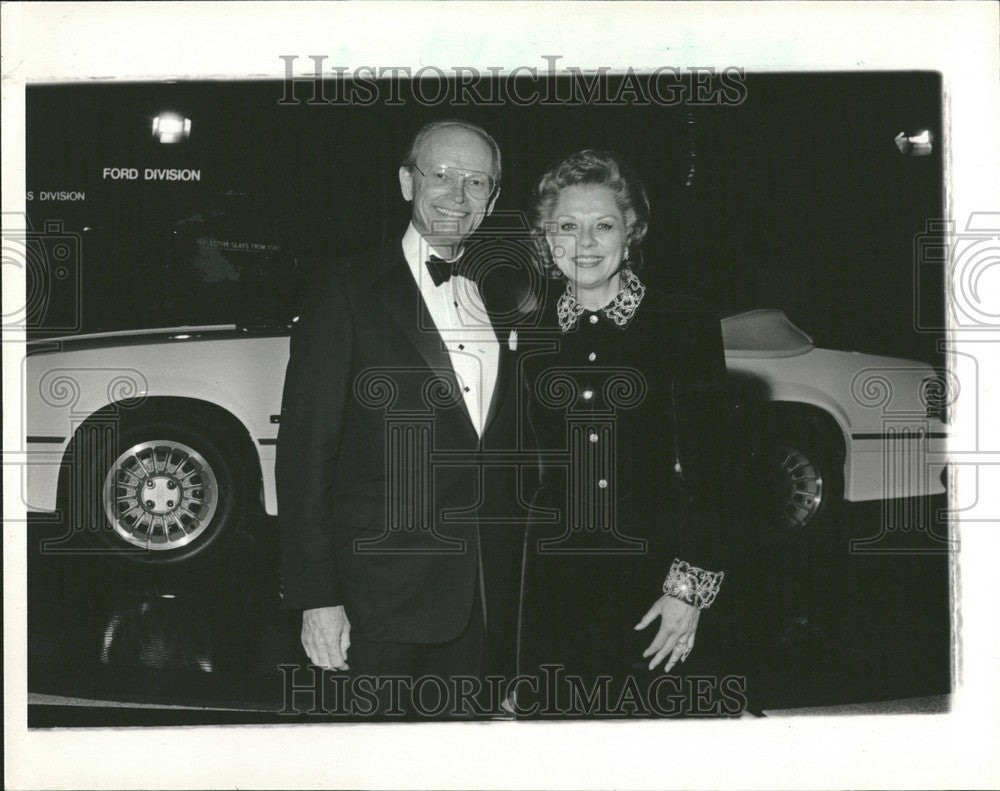 1987 Press Photo Jody Petersen Ford Chairman Meadow - Historic Images