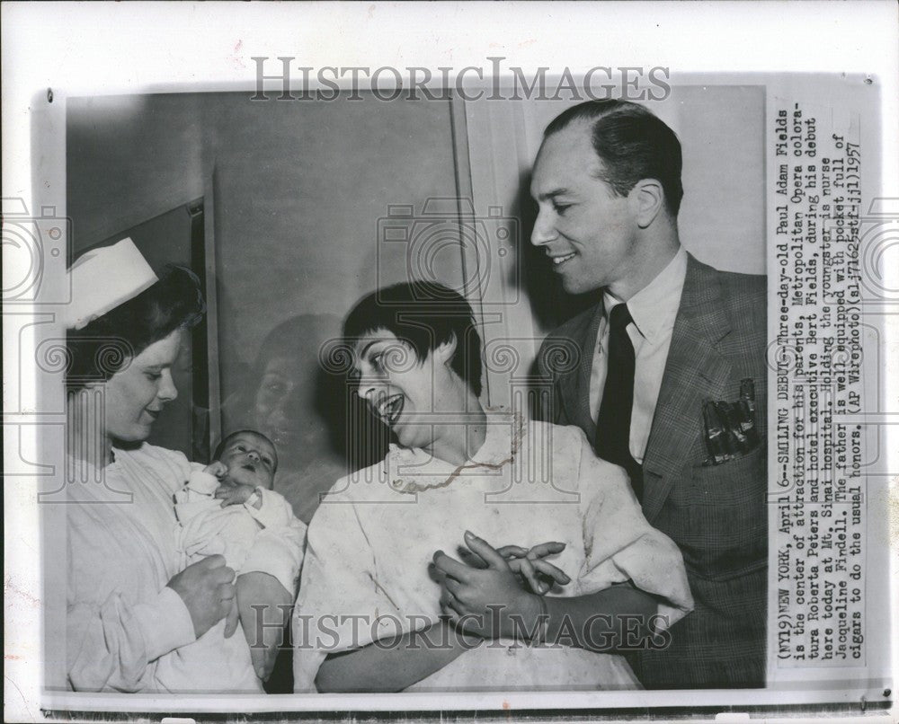 1957 Press Photo Roberta Peters Metro Opera coloratura - Historic Images