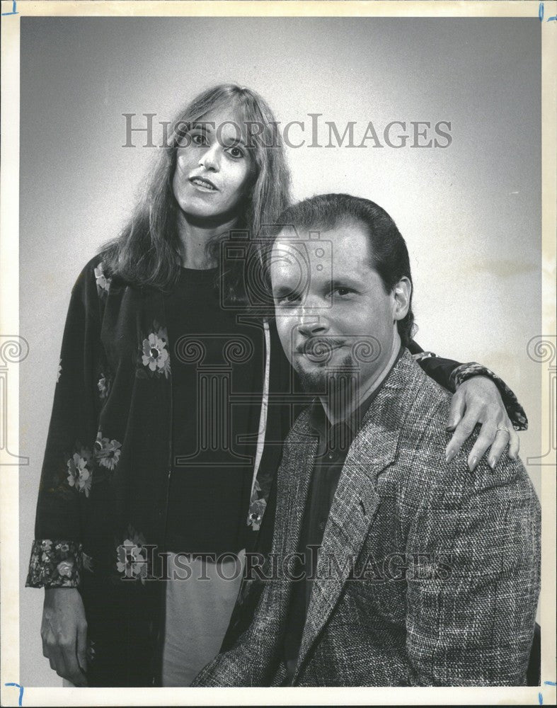 1990 Press Photo Suzy Fucini - Historic Images