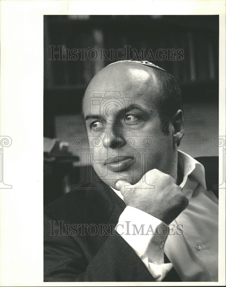 1987 Press Photo Natan Sharansky - Historic Images