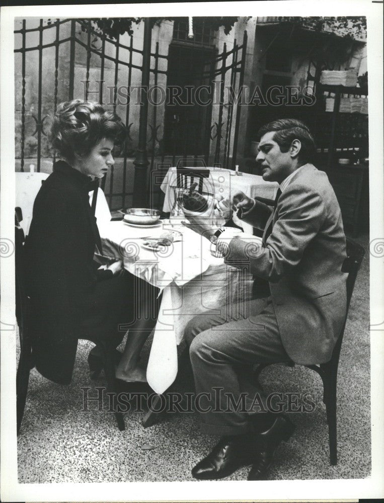 1972 Press Photo Omar Sharif Actor - Historic Images