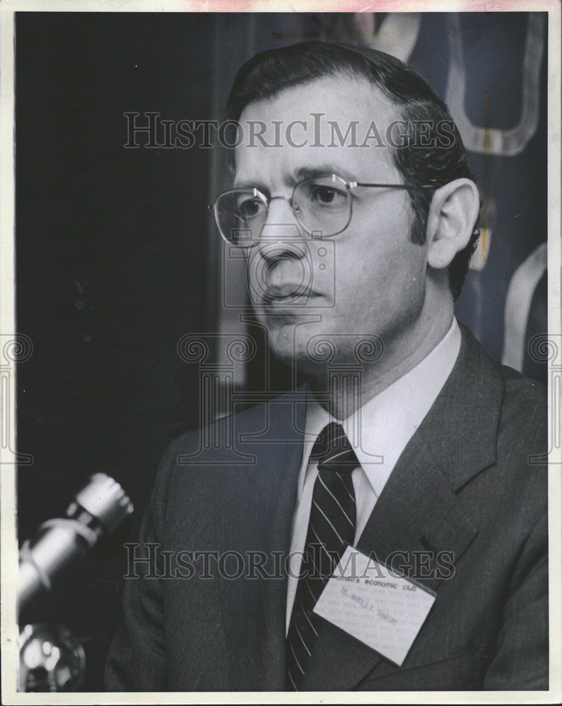 1980 Press Photo Harold Shapiro U-M - Historic Images