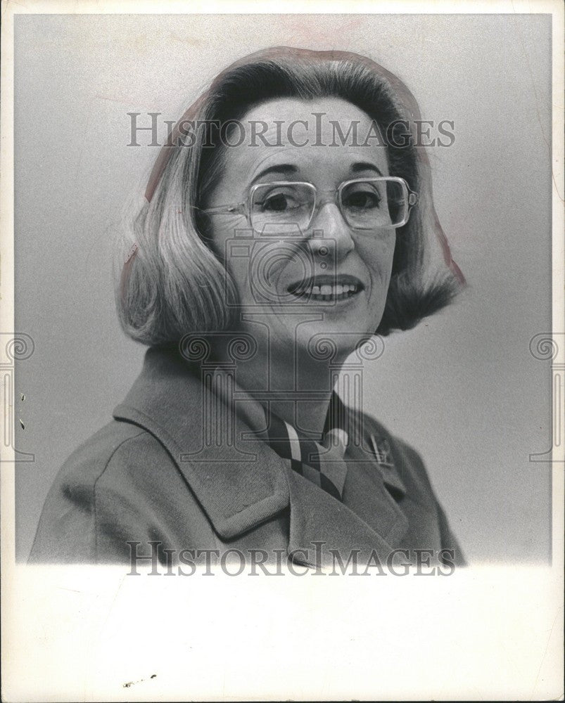 1970 Press Photo Esther Shapiro Detroit Consumer Federa - Historic Images