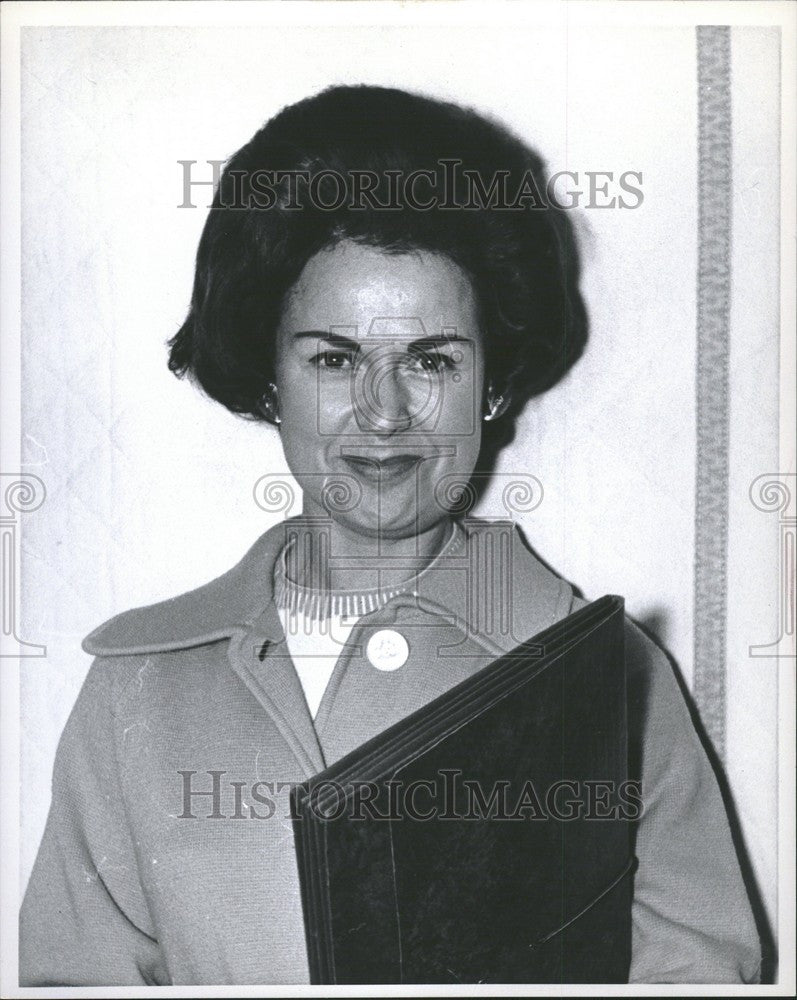 1967 Press Photo Ruth Fruehauf - Historic Images