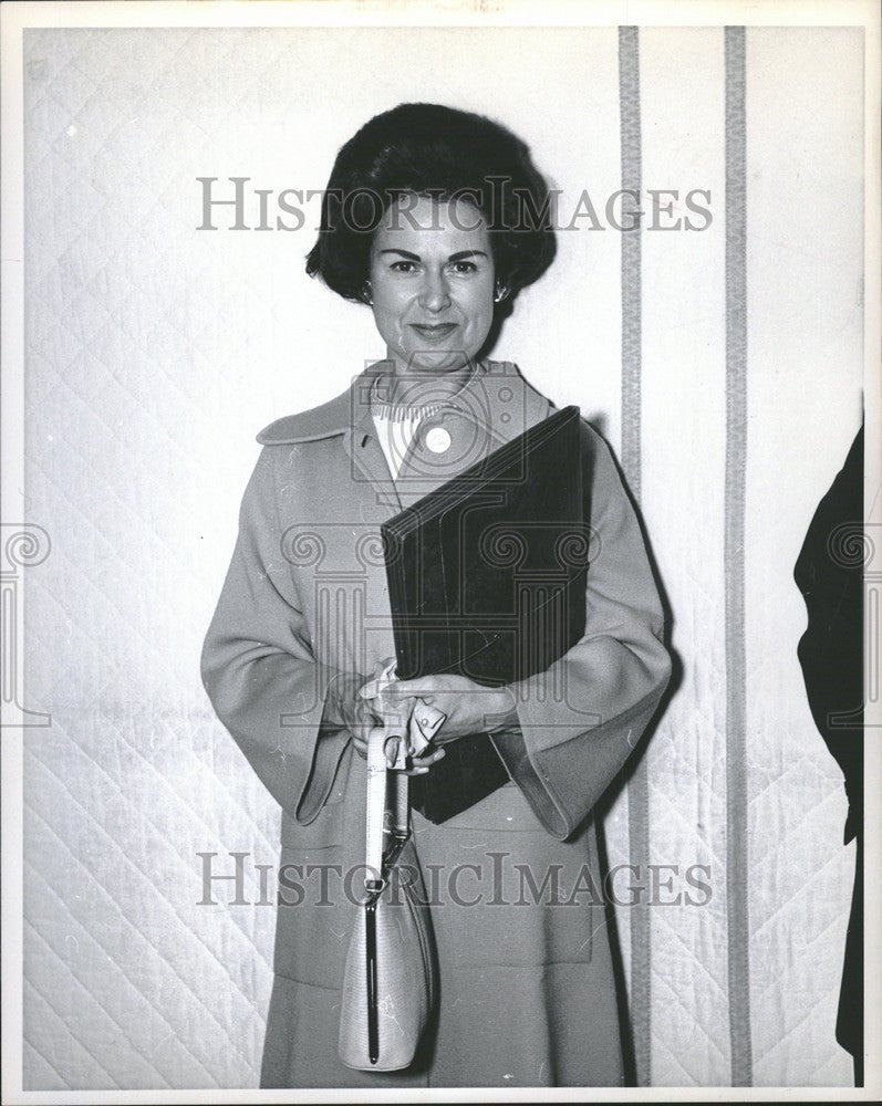 1967 Press Photo Mrs. Ruth Fruehauf - Historic Images