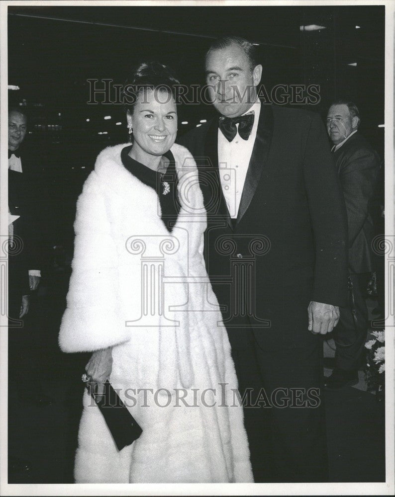 1971 Press Photo Roy Fruehauf and Louis Braun Symphony - Historic Images