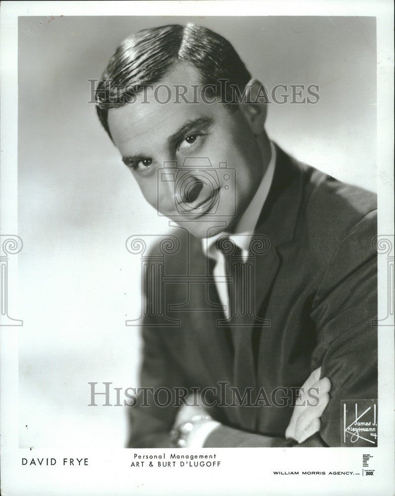 1973 Press Photo David Frye Comedian - Historic Images