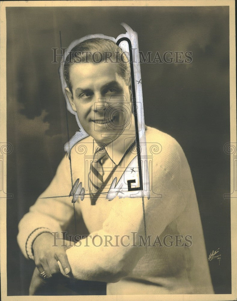 1926 Press Photo Oscar Shaw Actor Singer - Historic Images
