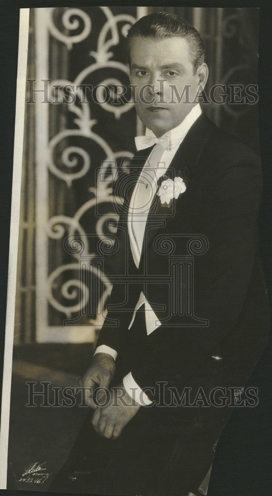 1928 Press Photo Oscar Shaw Actor Singer - Historic Images