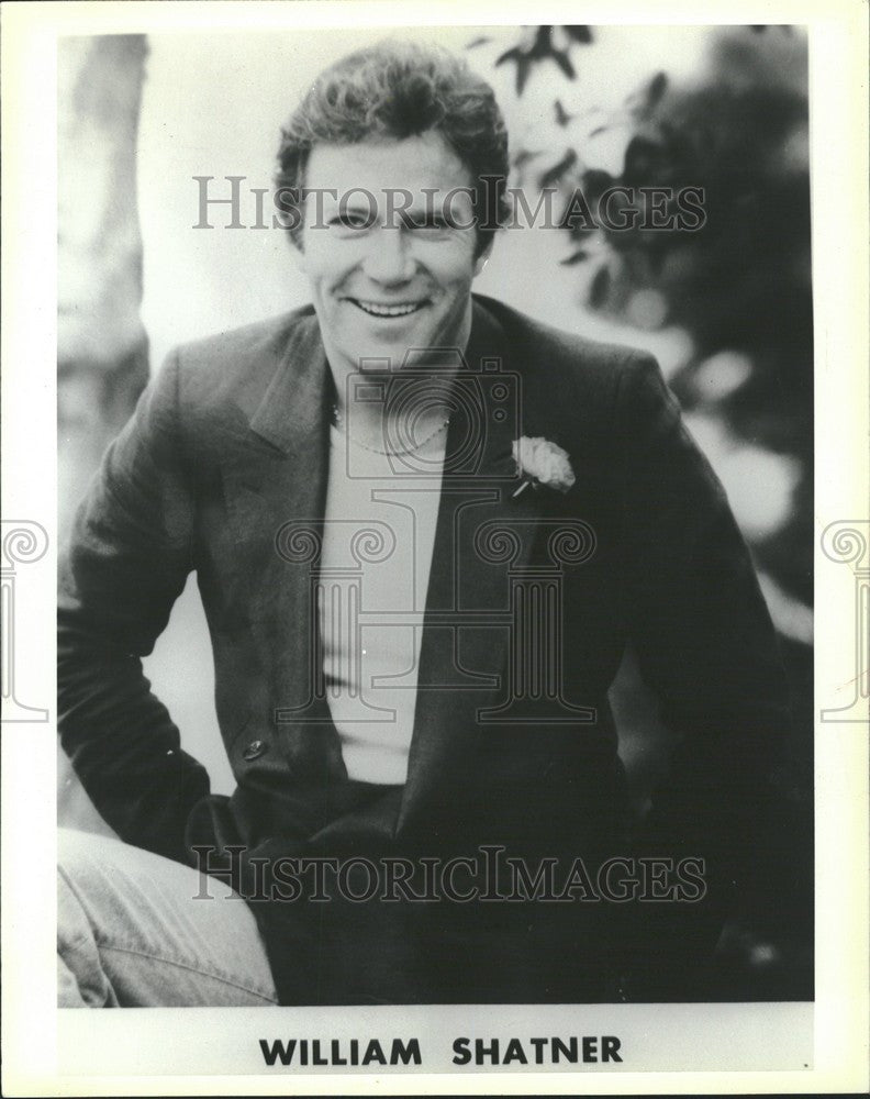 1983 Press Photo William Shatner Actor - Historic Images