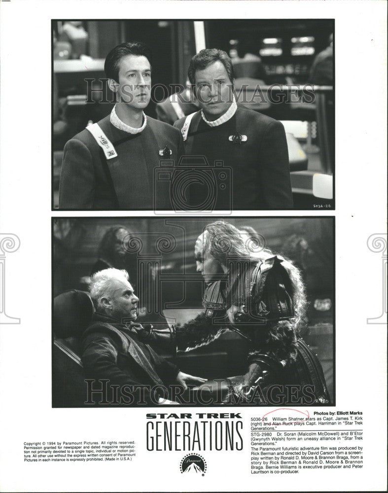 Press Photo William Shatner, Star Trek - Historic Images