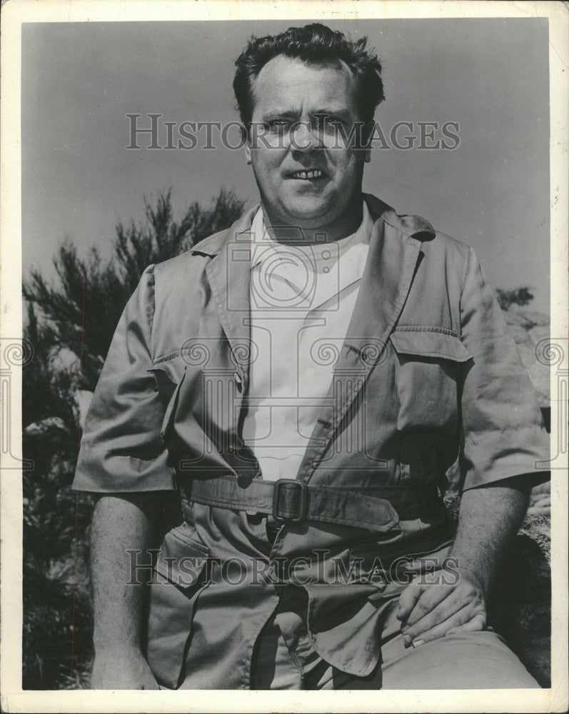 1961 Press Photo Joseph Michael &quot;Mickey&quot; Shaughnessy - Historic Images