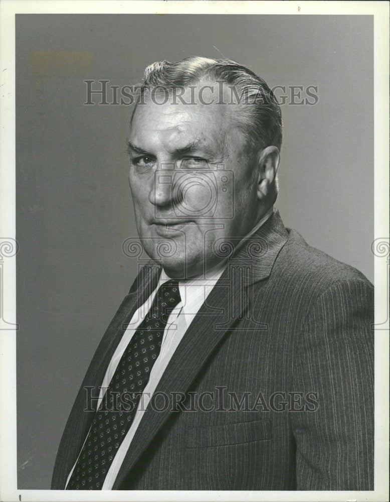 1981 Press Photo Dolph Sweet Carl police captain comedy - Historic Images