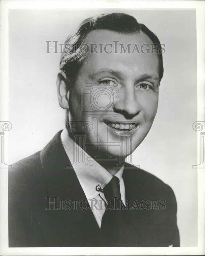 1965 Press Photo John Cameron Swayze Actor News Anchor - Historic Images