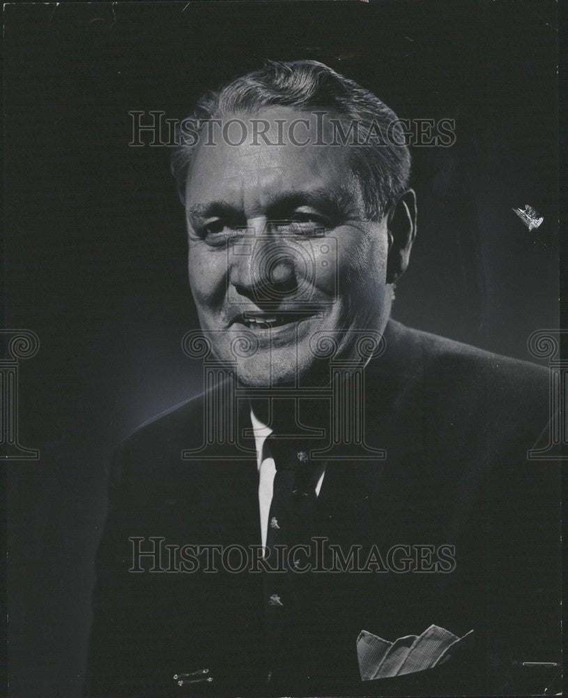 1969 Press Photo Russel A Swaney club president detroit - Historic Images