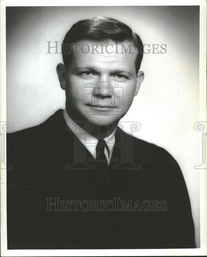 1970 Press Photo judge michigan supreme court swainson - Historic Images