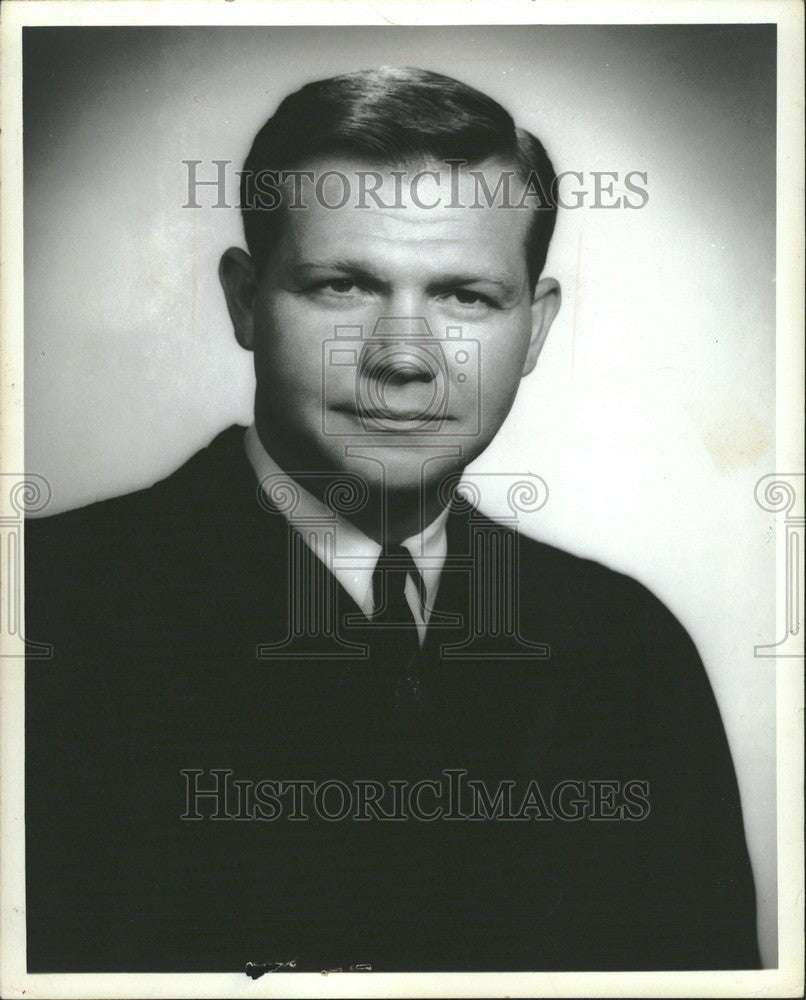 1971 Press Photo John Swainson Superior Court Candidate - Historic Images