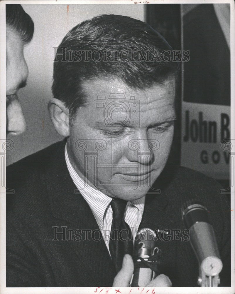 1962 Press Photo John B. Swainson governer Michigan - Historic Images