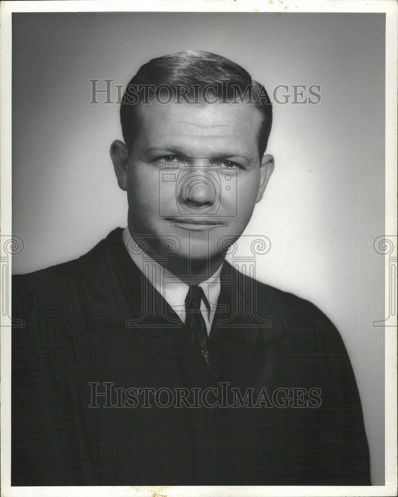 1965 Press Photo John B. Swainson Judge - Historic Images