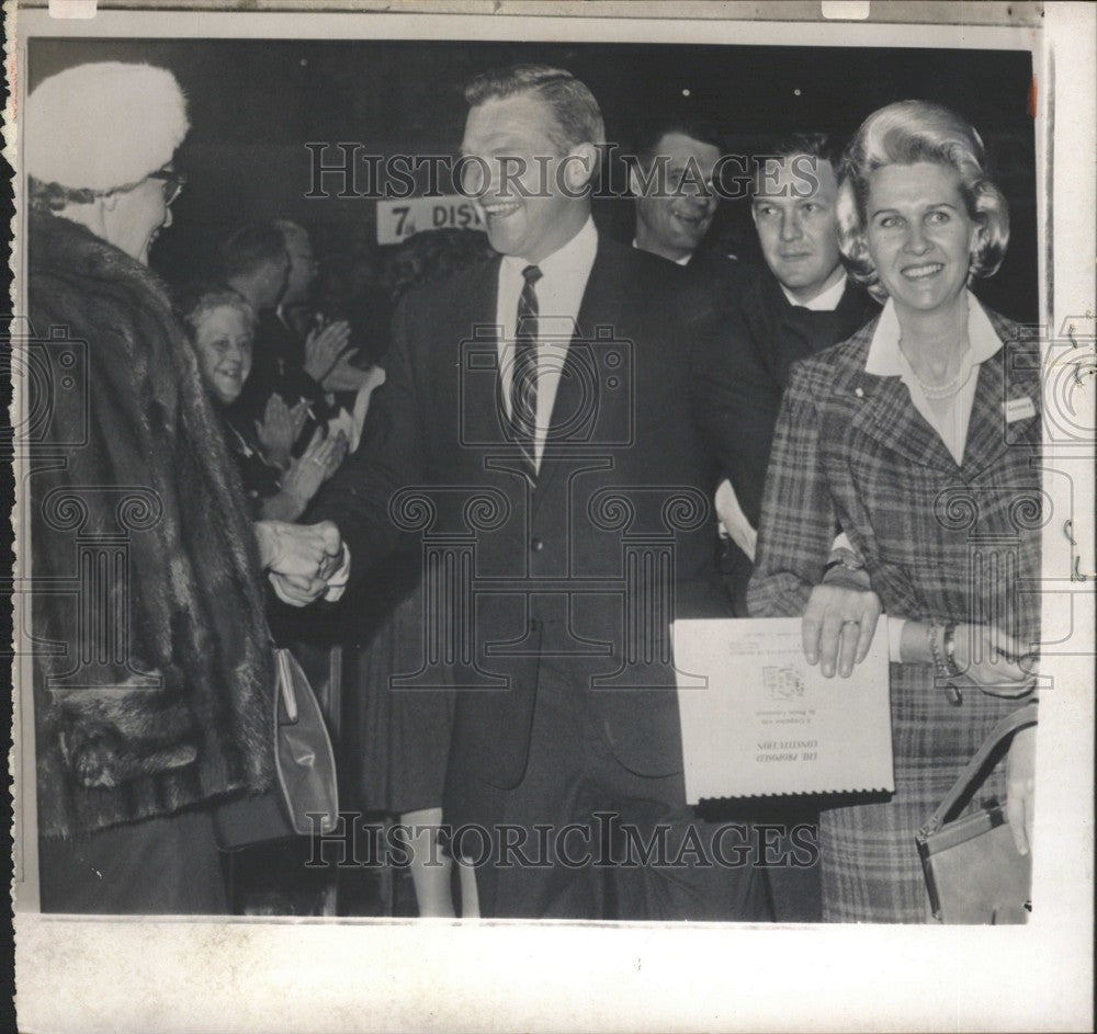 Press Photo John Burley Swainson,Alice Nielsen - Historic Images