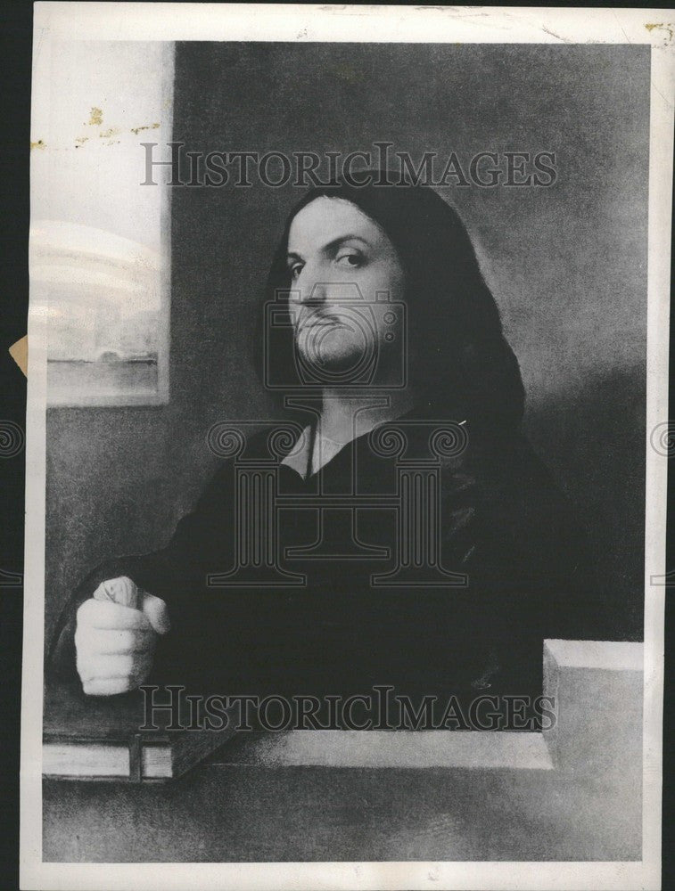 1939 Press Photo Kress Collection Venetian Gentleman - Historic Images