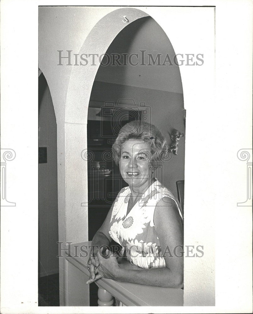 1971 Press Photo Mrs. Ginni Morrow Ginni Tighe Bridey - Historic Images