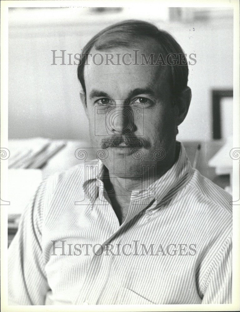 1987 Press Photo Mark Tinker Supervising producer  NBC - Historic Images