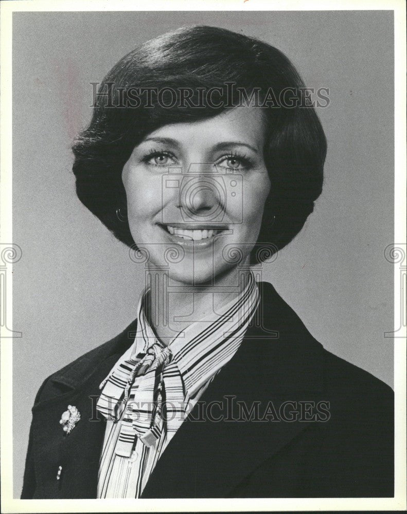 1987 Press Photo Robbie Timmons Channel Reporter - Historic Images