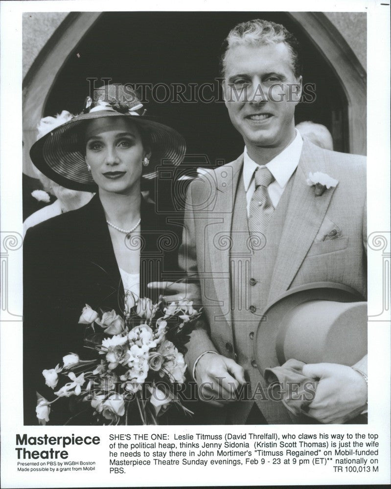 1992 Press Photo David Threlfall English Actor Director - Historic Images