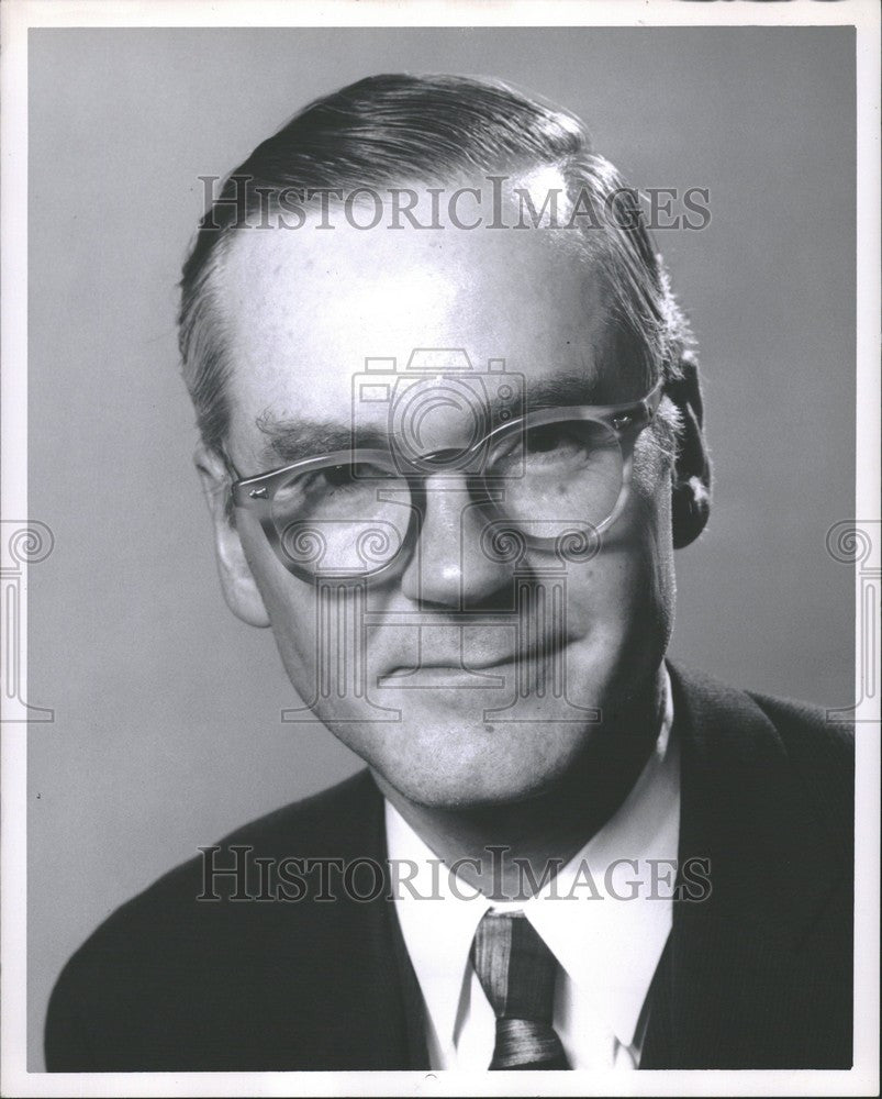 1963 Press Photo Donald M.D. Turber candidate Michigan - Historic Images