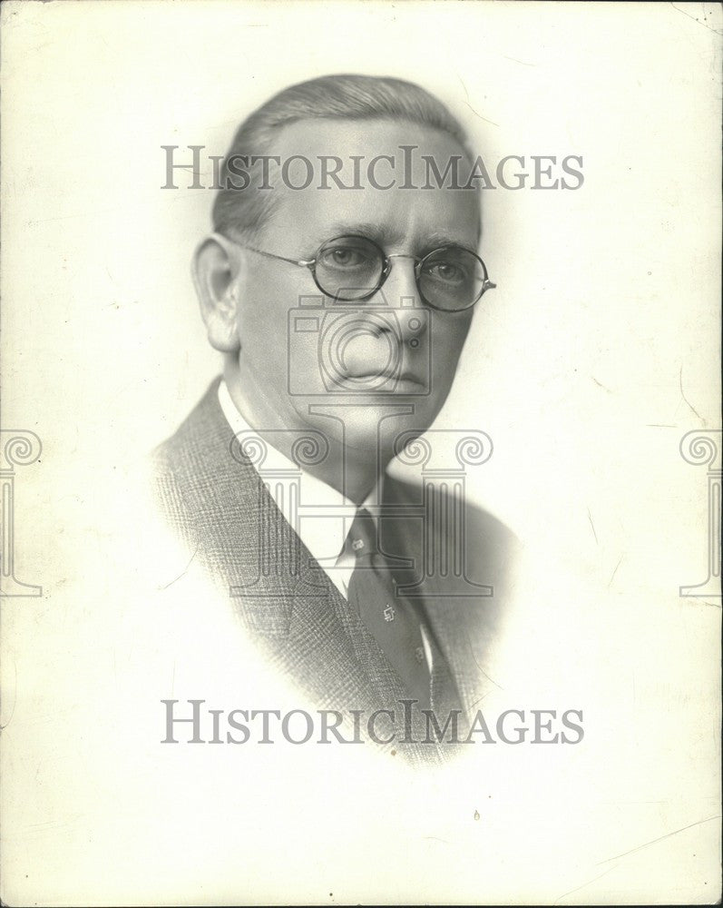 1939 Press Photo Frank D. Fitzgerald Gov. of Mich. - Historic Images