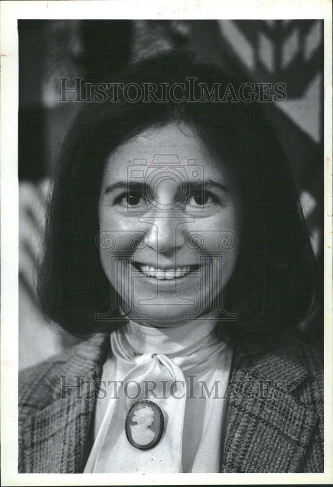 1985 Press Photo Henrietta Fridholm Detroit consultant - Historic Images