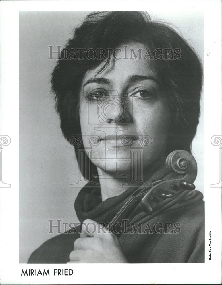 1986 Press Photo Miriam Fried - Historic Images