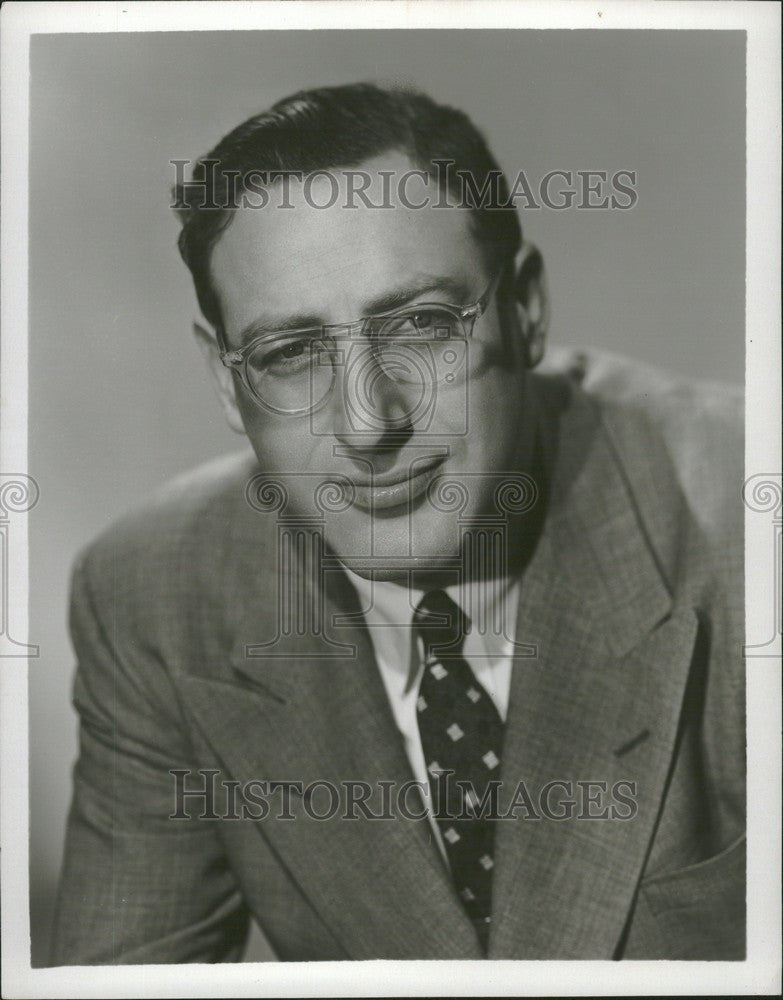 1967 Press Photo Fred W. Friendly CBS President - Historic Images