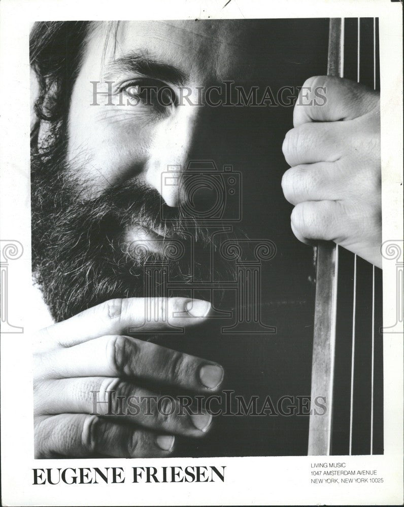 1988 Press Photo Eugene Friesen American cellist - Historic Images