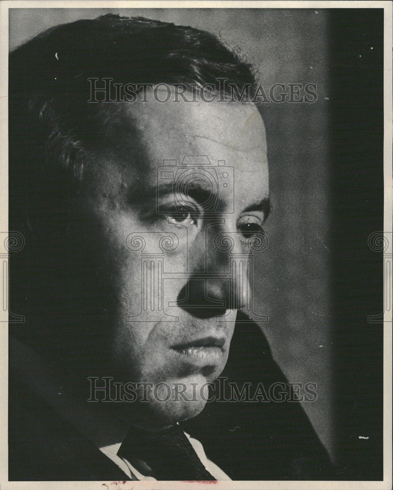 1975 Press Photo David Frost British journalist media - Historic Images