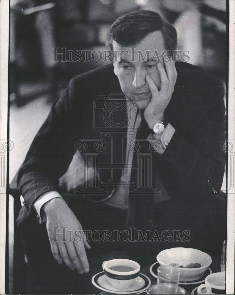 1972 Press Photo David Frost Journalist - Historic Images