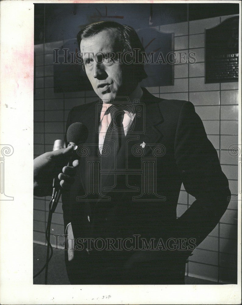 1978 Press Photo David Frost journalist comedian writer - Historic Images