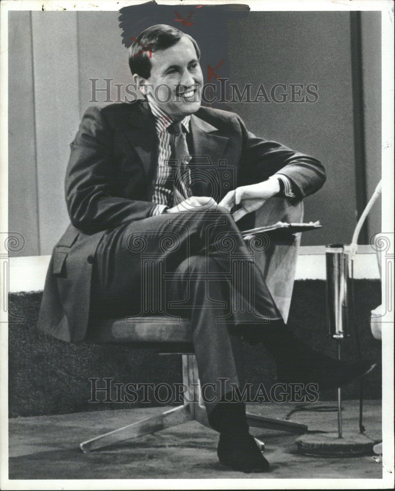 1970 Press Photo David Frost British Journalist Writer - Historic Images