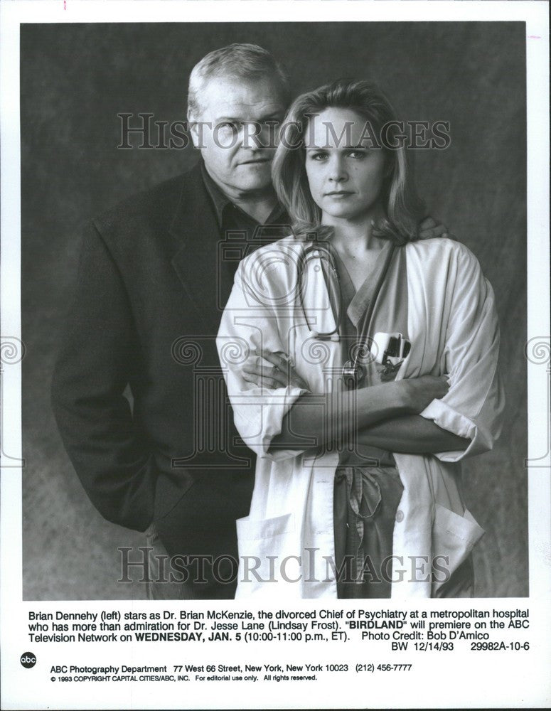 1994 Press Photo Brian Dennehy Birdland Lindsay Frost - Historic Images