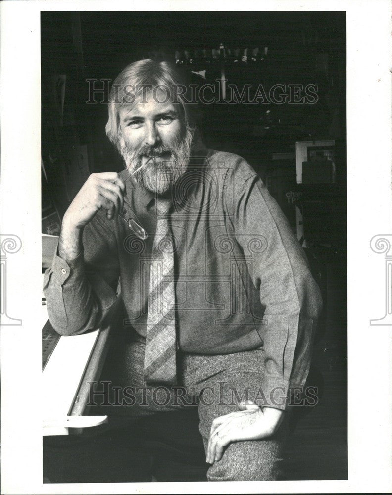 1987 Press Photo Michael Frith Creative Director - Historic Images